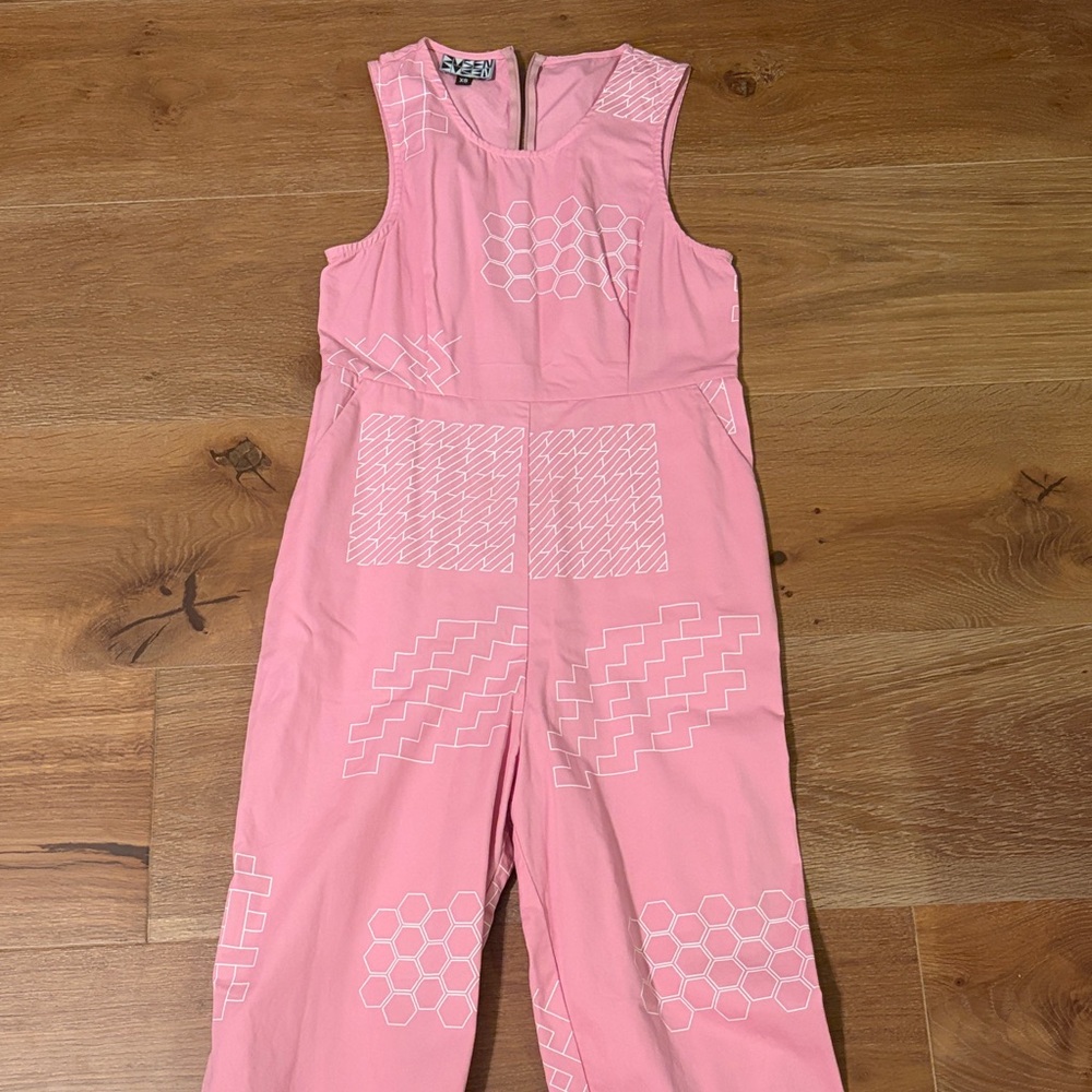 Dusen Dusen Pink Women’s One Piece, XS